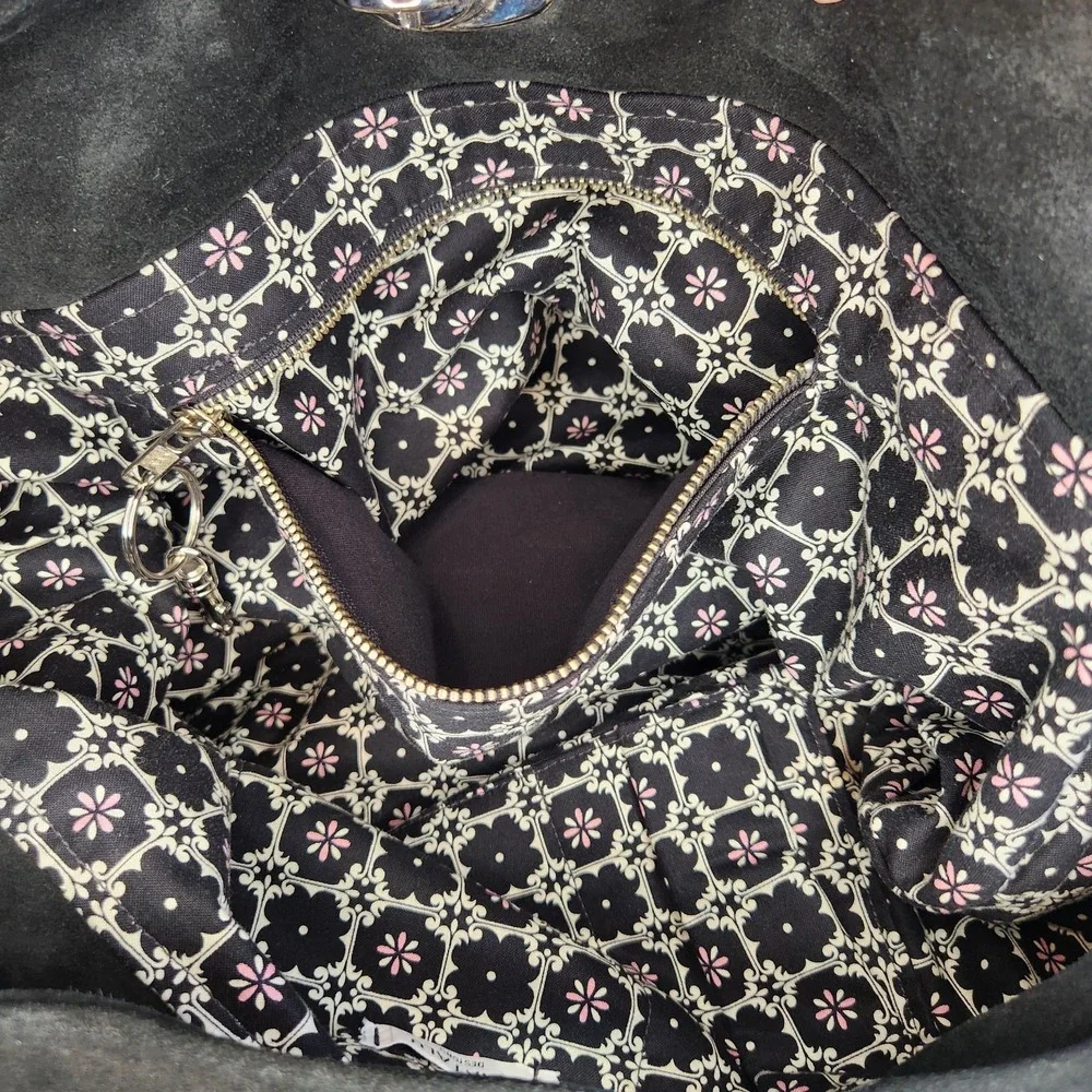 MARTALU DESIGNS Suede Leather‎ Hobo Handbag Purse Large